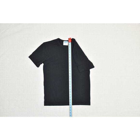 Champion Small Black Sport Laurel Crest Logo Graphic T-Shirt Tee - Picture 6 of 8